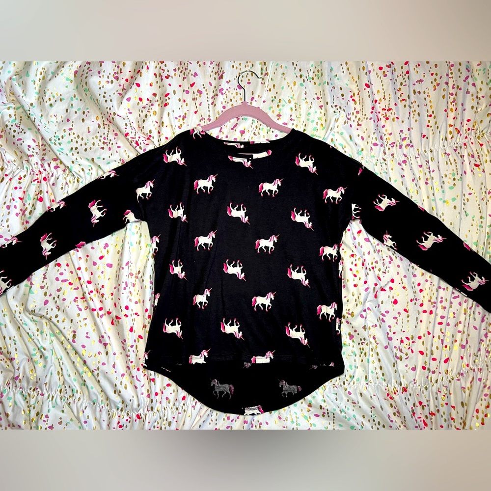 Kid’s Long Sleeve Unicorn Shirt